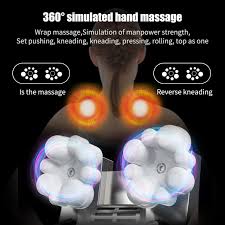 MMM Heated back and neck massager for pain relief.